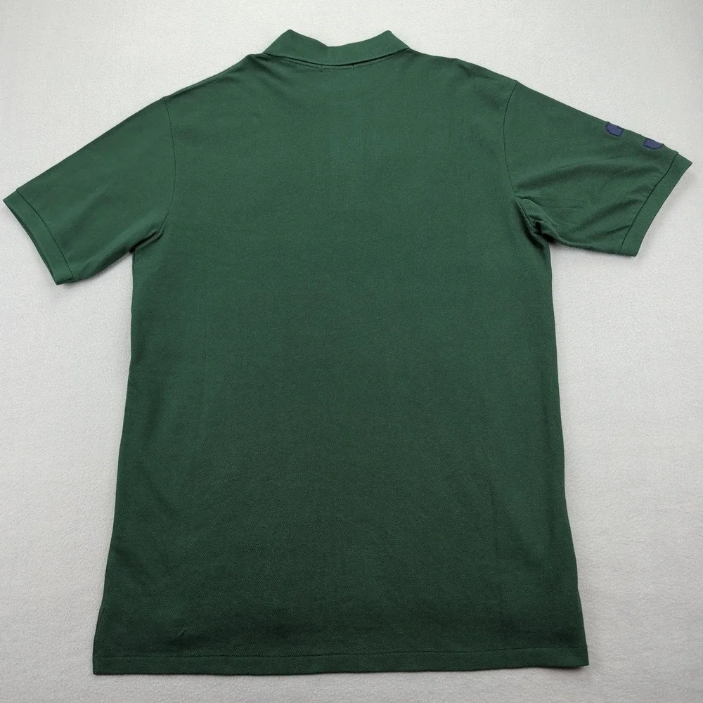 Polo Ralph Lauren‎ Polo Shirt Mens LT Tall Green Pique Polo Match 3 Triple Pony
